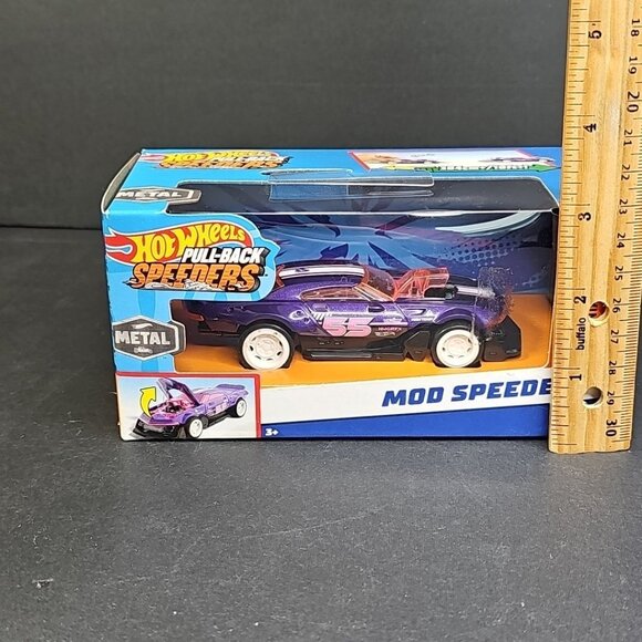 Hot Wheels 2024 Pullback Speeders Muscle Mania MOD SPEEDER 1:43 New Sealed TH - Picture 11 of 11
